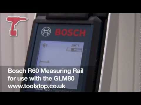 Bosch R60 Measuring Rail 600mm - For use with GLM 80 inclinometer function