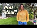 Pull idal tutoriel crochet facile et super tendance crochet  knitting tutocrochet