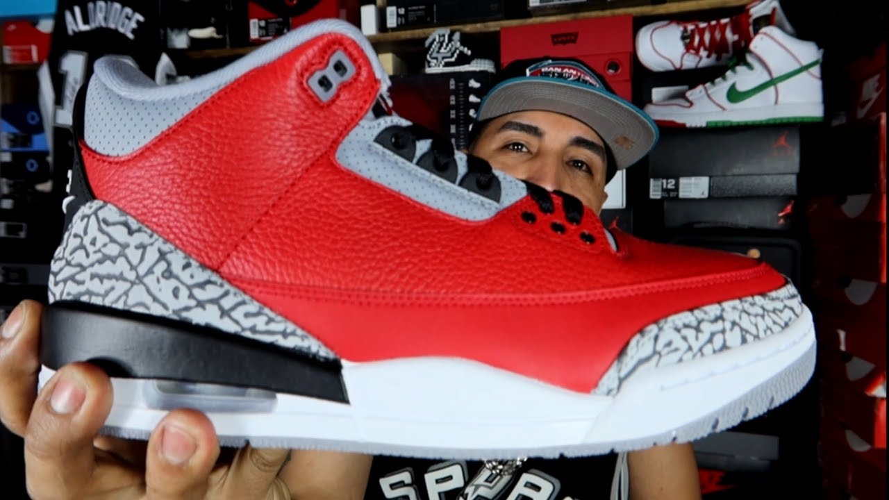 JORDAN 3 UNITE/ RED CEMENT REVIEW & EXCLUSIVE CHI PAIR WORTH IT