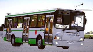 СТАРЫЙ ЛИАЗ 5293.60 по карте ПОНАЕХ СИТИ в Proton Bus Simulator!