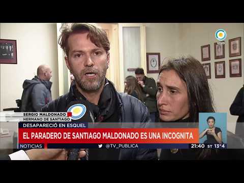 Esquel: Sigue desaparecido Santiago Maldonado | #TVPúblicaNoticias