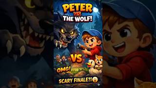 Can a Little Boy Stop the Dangerous Wolf? 😱 #Shorts#PeterAndTheWolf #3DAnimation #KissaverseHindi
