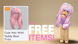 NEW FREE ITEMS YOU MUST GET IN ROBLOX!🤩🥰