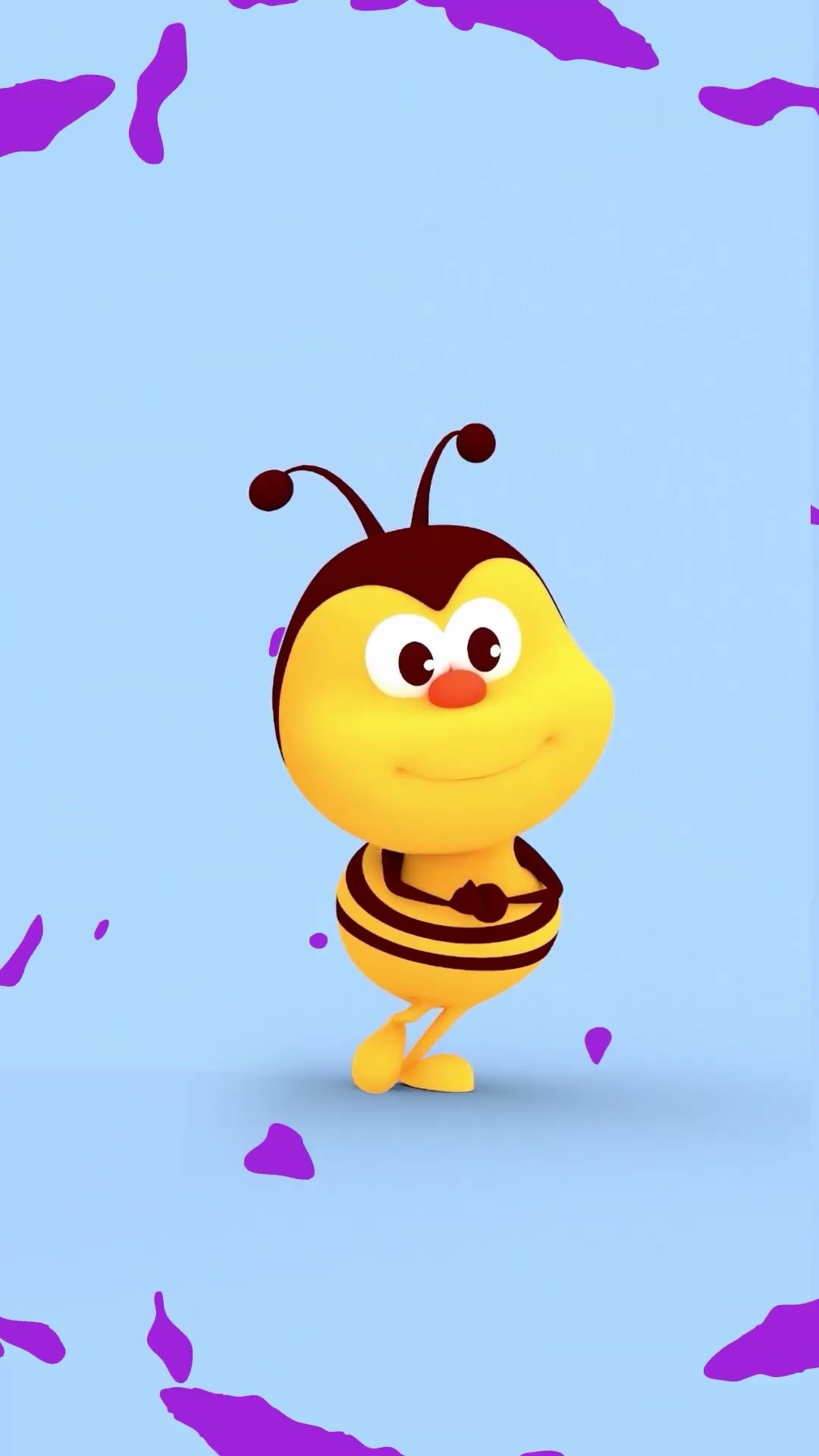 Baila más rapido con Be-Be #Shorts #Baila #Insectos  @Bichikids