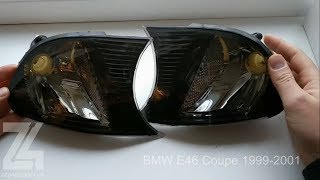 Распаковка Повороты Тюнинг Бмв Е46 Купе Corner Lamp Tuning Bmw 3 E46 Coupe 99-01 Depo