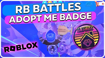 HOW TO GET ADOPT ME BADGE RB BATTLES CHALLENGE | Roblox
