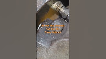 A simple trick saves hours bobcat 630 stuck hydraulic hose drive motor