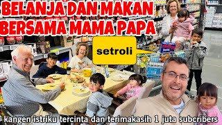 BELANJA SETROLI MAMA& LANGSUNG MAKAN BERSAMA KELUARGA (TERIMAKASIH SUDAH 1 JUTA SUBCRIBER) KANGEN