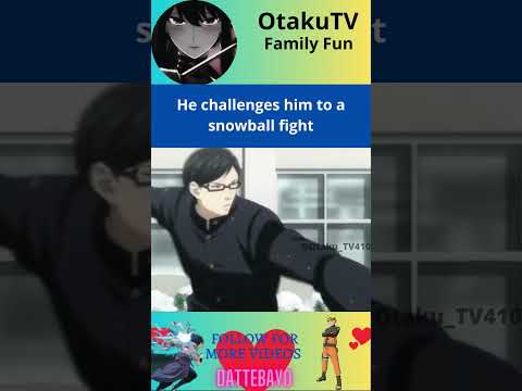 He challenges him