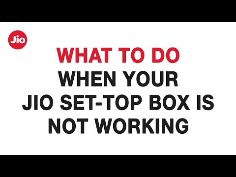 Video: Çfarë është jio set top box?