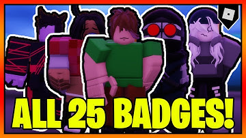 How to get ALL 15 BADGES + SKINS/MORPHS in FUNK ROLEPLAY! || Roblox