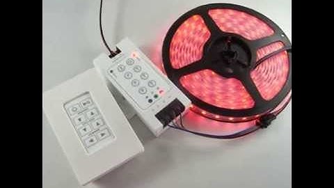 8 Key RGB RF Controller(Wall Mounted ) designed for USA and Canada Market