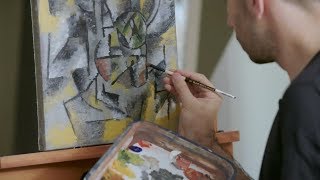 How to paint like Pablo Picasso (Cubism) - with Corey D'Augustine | IN THE STUDIO