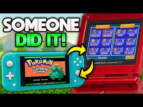 Trading Pokémon from GBA to Switch... is POSSIBLE?!