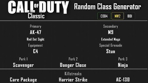 MW2 - Scrapyard Ground War Team Deathmatch (23-4) Random Class Generator #21 [2020]