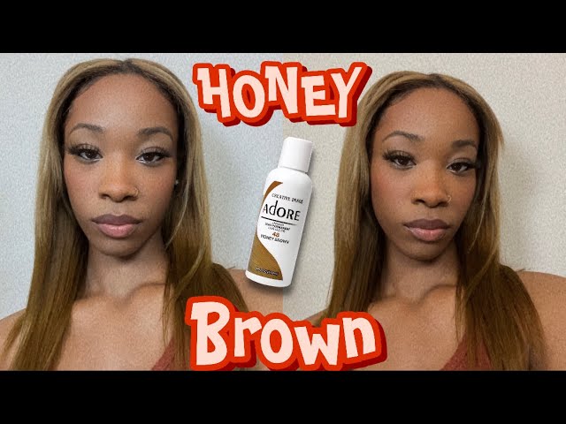 ADORE HONEY BROWN HAIR DYE - thptnganamst.edu.vn