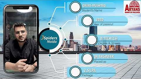 QA ENGINEER || QSPIDERS NOIDA || PLACED STUDENT REVIEW