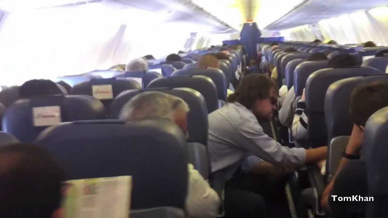 Inside Aireuropa Boeing 737 800 Madrid Tenerife Norte