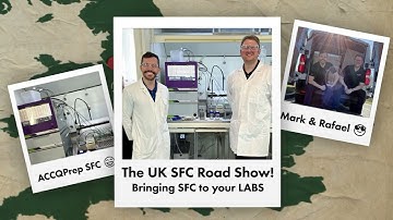 The Preparative Supercritical Fluid (SFC) instrument hits the road - follow along on its journey