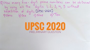 UPSC 2020 asked questions  based on Number System || UPSC  || EDUholic
