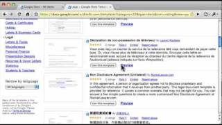Google Docs - Rocket Lawyer Templates