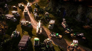 MLRS GLA | Rise of The Reds | Command and Conquer Generals Zero Hour