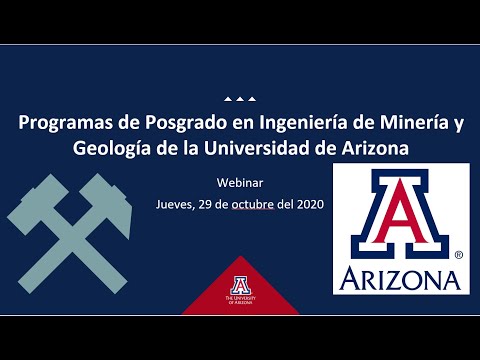University of Arizona Online Master of Engineering in Mining & Geological Engineering for Mexico