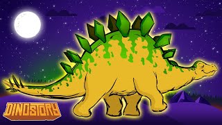 Stegosaurus Song - Stegosaurus meets Triceratops - Dinosaur songs from Dinostory by Howdytoons S1E3 chords