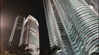 Menara Petronas Twin Tower night view