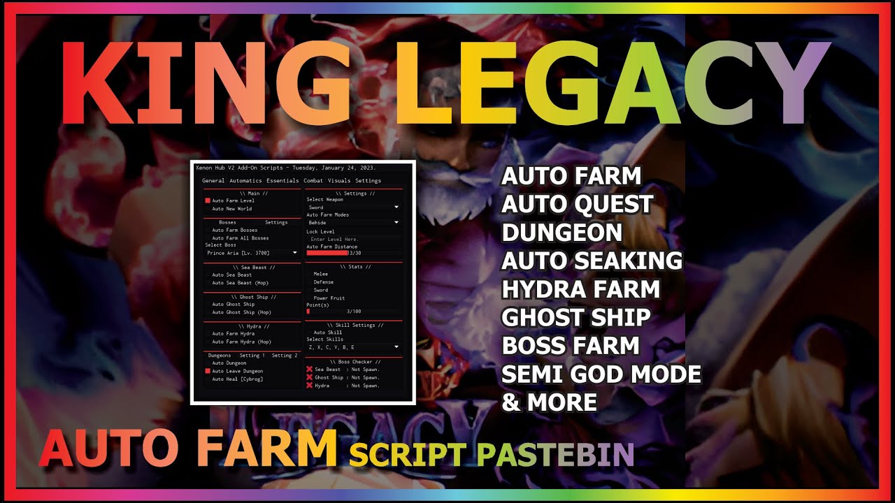 KING LEGACY – ScriptPastebin