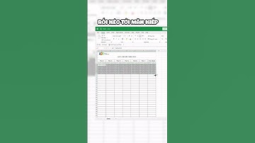 CÁCH TẠO LỊCH TRONG EXCEL SIÊU LẸ #fptshop #shorts
