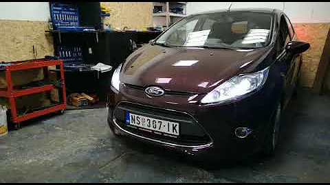 Fiesta MK7 headlights upgrade