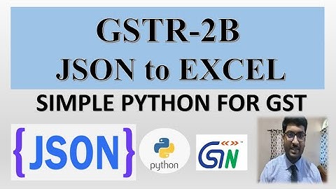INSTANTLY CONVERT GSTR2B JSON TO EXCEL|100% FREE TOOL| UNLIMITED BULK DOWNLOAD GSTR2B | GSTR2B JSON