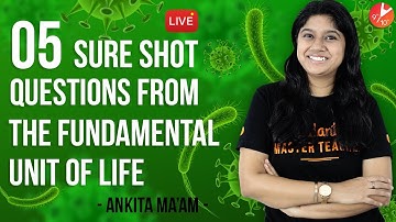 5 Sure Shot QUESTIONS from The Fundamental Unit of Life | CBSE Class 9 Science Chapter 5 NCERT