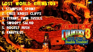 Donkey Kong Country 3 (SNES) (105%) (8|9) / Lost World: Krematoa [4:3/FHD@60]