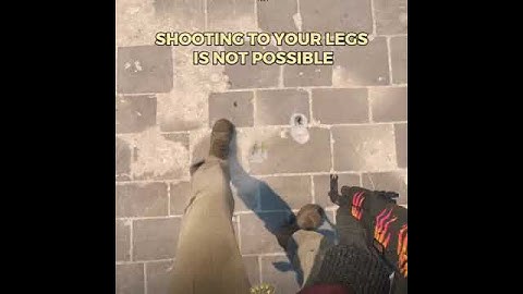 What If You Try To Shoot Your Legs In CS2? ❓ #shorts #cs2