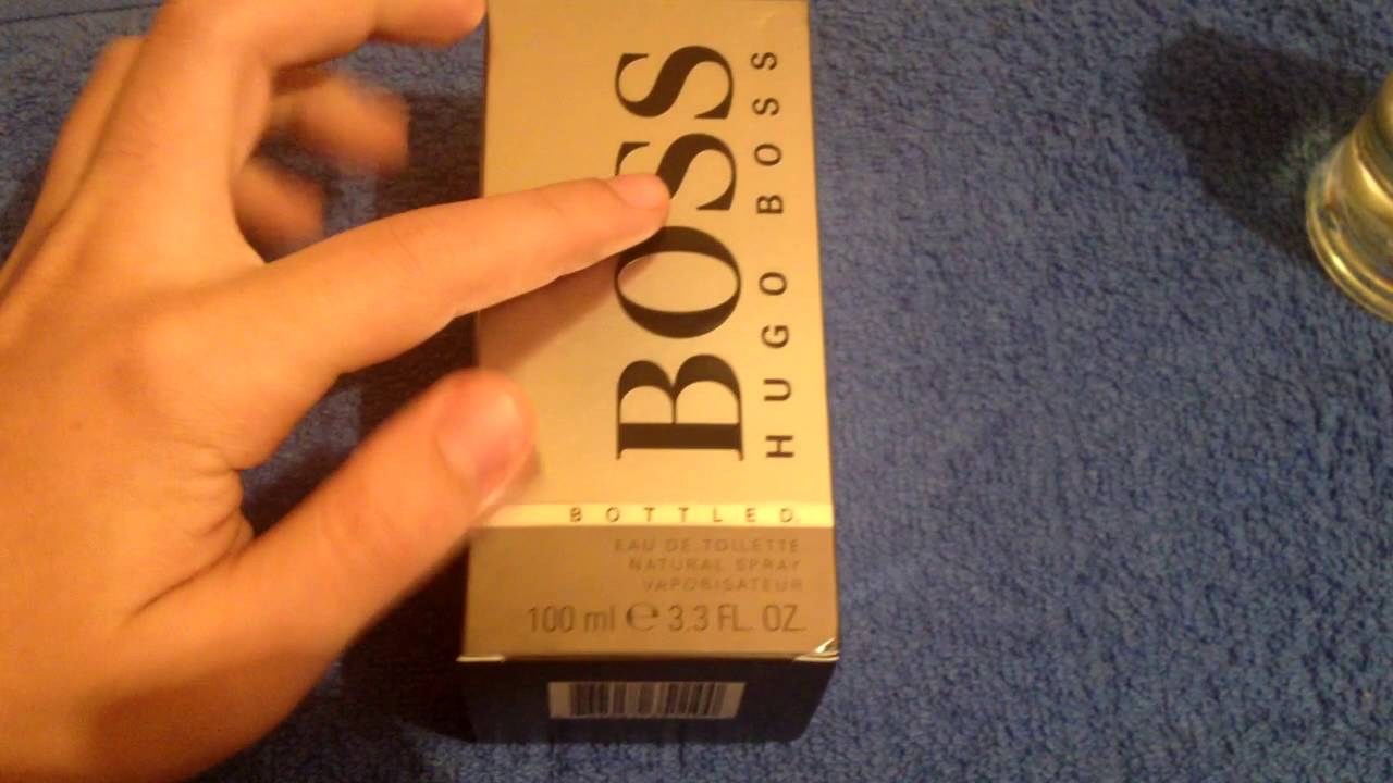 Hugo Boss Bottled FAKE ? - YouTube