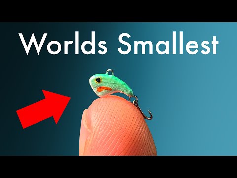 Making the Worlds “SMALLEST” Fishing Lure 