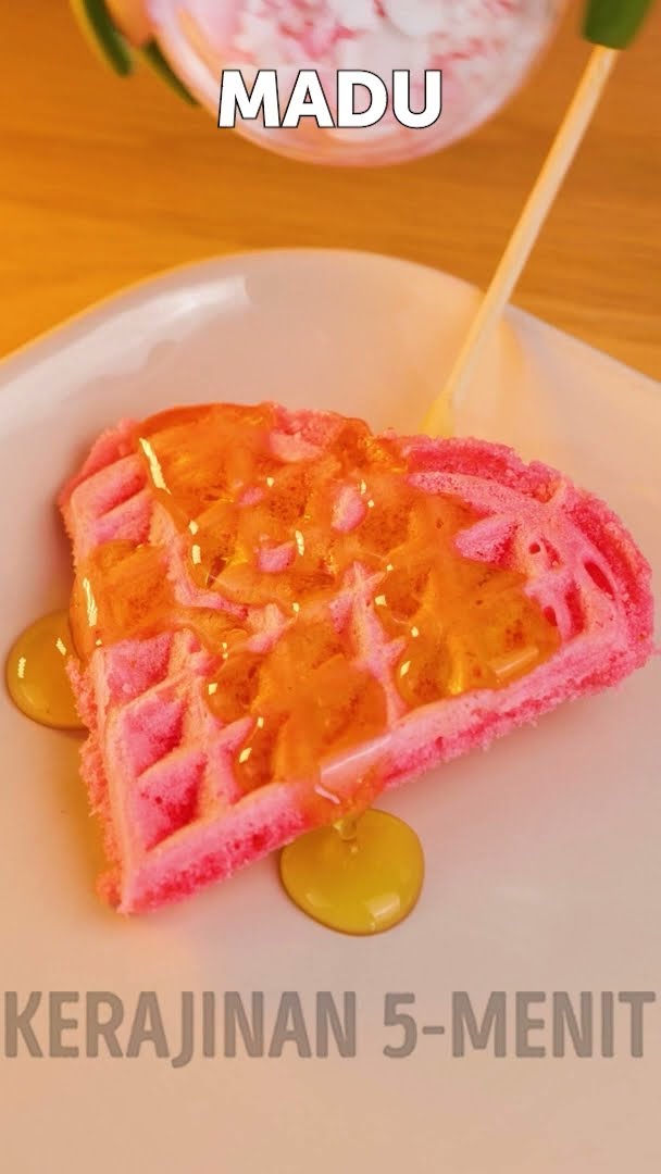 Wafel buah yang lezat! ? #shorts