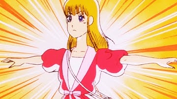 Hibari T-poses to assert dominance