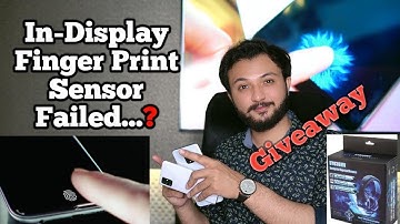 In Display Finger Print vs SideMount Sensor - Which scanner is best by ZaidvsTech