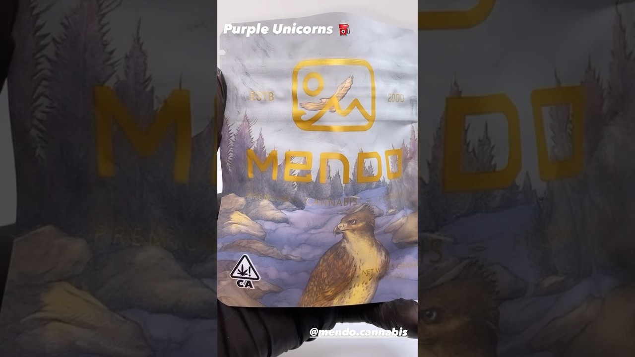 Purple Unicorns by Mendo Cannabis - Strain Review 🦄🔥