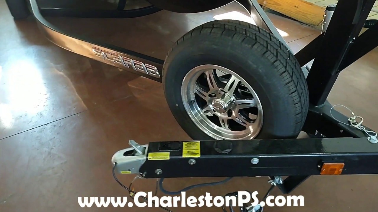 2019 REC BOAT HOLDINGS SCSD073 Scarab Boat Trailer YouTube