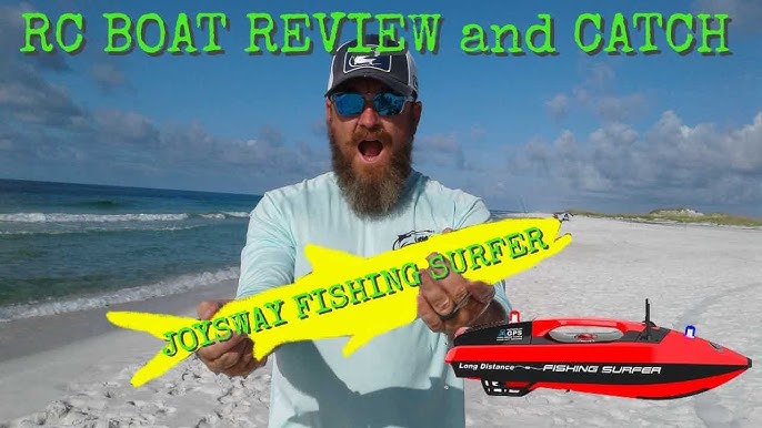 Fishing Surfer RC Surf fishing boat introduction and bait release