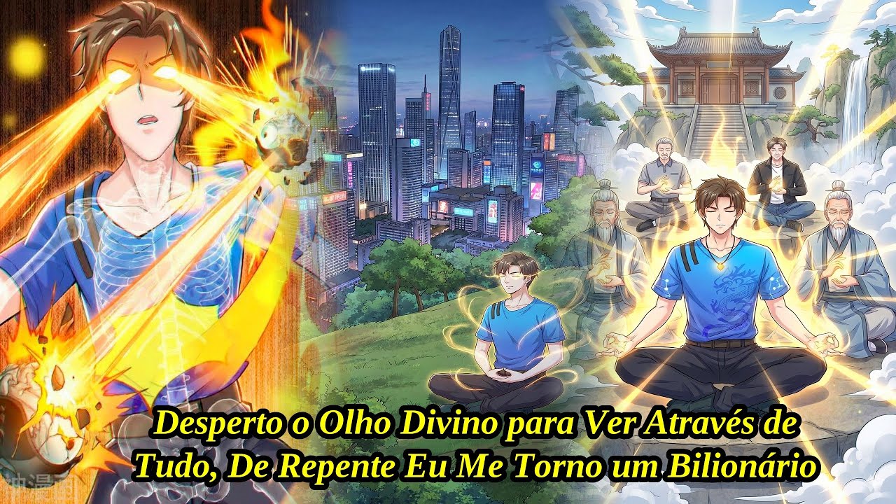 Desperto o Olho Divino para Ver Através de Tudo, De Repente Eu Me Torno um Bilionário! Manhwa Resumo