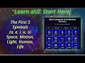 Begin Your Journey: aUI's Short Vowels (Space, Movement, Light &amp; More!) #Conlang #languagelearning
