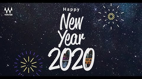 Countdown to 2020 with Waves Plugins
