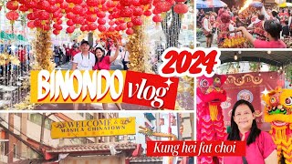 2024 CHINESE NEW YEAR | LUCKY CHINATOWN | ONGPIN BINONDO MANILA by Tathess TV 151 views 3 months ago 15 minutes