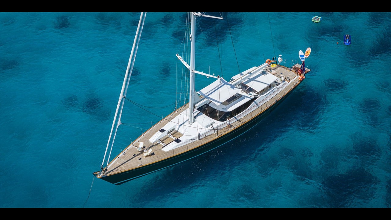 ⁣BGYB Charter - 37m Dubois Design Sailing Yacht THANDEKA