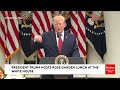 BREAKING: President Trump Hosts Event Honoring First Responders At The White House